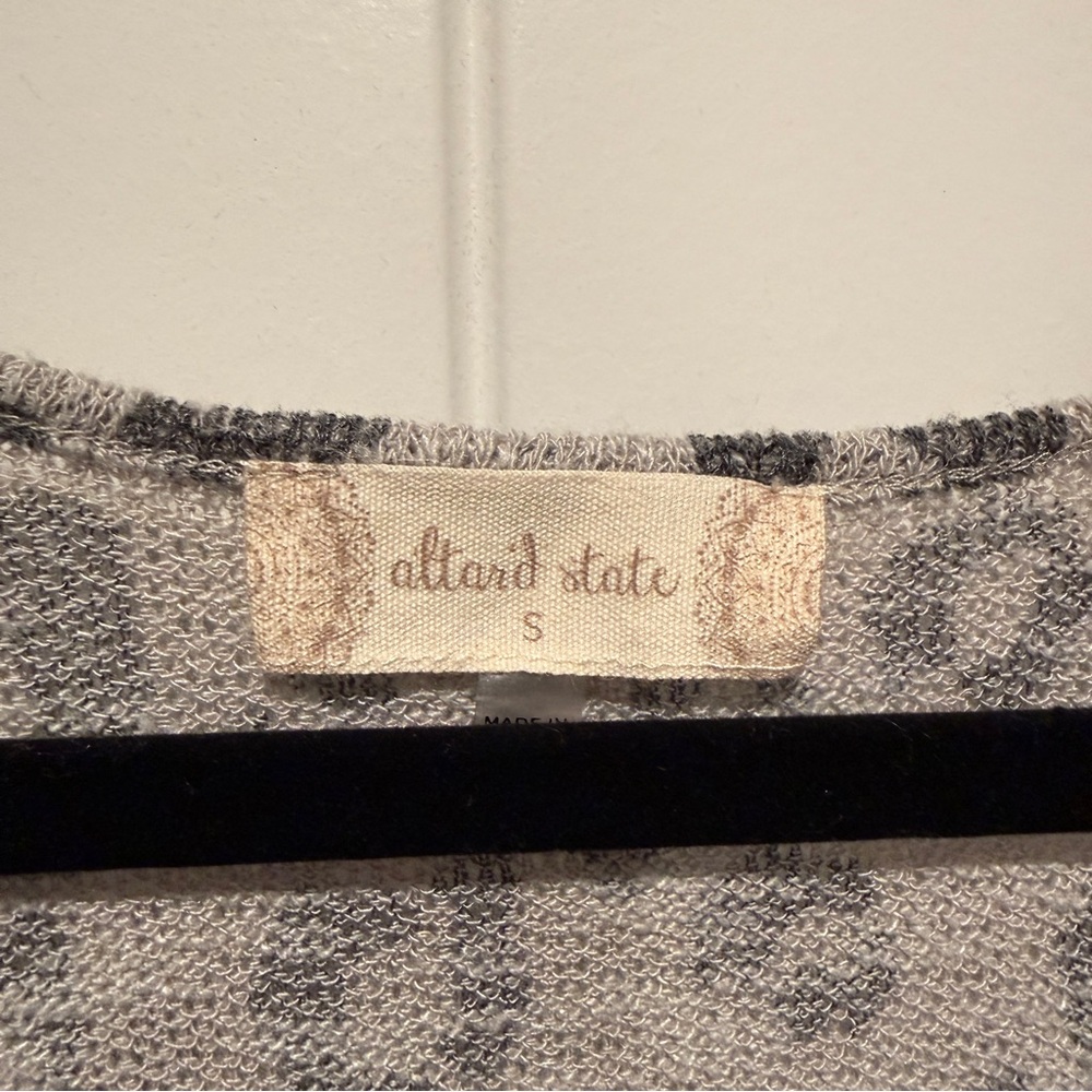 Altar'd State Leopard Print Blouse - Picture 3 of 11